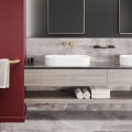 8712163215161_GEESA SHIFT BRUSHED GOLD COLLECTION Szklanka wisząca podwójna z półką szklaną Złoto szczotkowane 919934-07.jpg