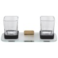 8712163215161_GEESA SHIFT BRUSHED GOLD COLLECTION Szklanka wisząca podwójna z półką szklaną Złoto szczotkowane 919934-07.jpg