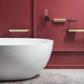 8712163214911_GEESA SHIFT BRUSHED GOLD COLLECTION Uchwyt łazienkowy 30 cm Złoto szczotkowane 919906-07.jpg