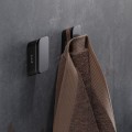 8712163214270_GEESA SHIFT BRUSHED METAL BLACK COLLECTION Haczyk na ręcznik czarny metal szczotkowany 919913-09.jpg