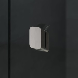 GEESA SHIFT STAINLESS STEEL COLLECTION Uchwyt drzwi prysznicowych Stal szlachetna szczotkowana 919965-05