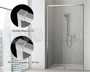 Radaway P01-ID8-001-99 Profil poszerzający +2cm  IDEA 8 DWD gold
