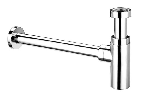 McAlpine CA32MINI-CB Syfon umywalkowy butelkowy "niski" DEKORACYJNY 11/4"x32 bez spustu CHROM.jpg