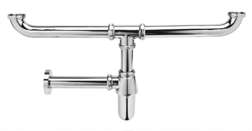 McAlpine 170 Przyłącze do zestawu umywalek dwukomorowej 11/4"x32mm ,Zestaw nie posiada syfonu.png