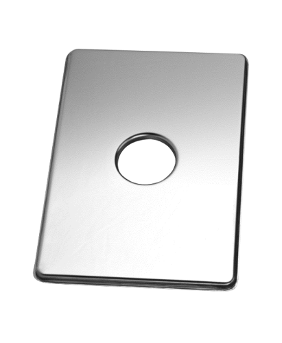 McAlpine 331 Flansza o wymiarach 85x150mm wykonana ze stali nierdzewnej.png