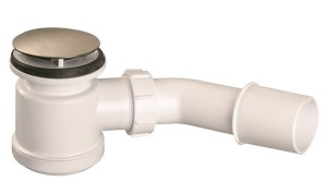 McAlpine HC26-SN Syfon brodzikowy wys.90mm z odejściem 40/50mm czyszczony od góry ,pokrywa stal nierdzewna STAL NIERDZEWNA 70mm