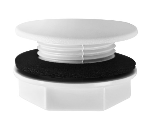 McAlpine TAPSTOP23-WH Zaślepka 23mm do zlewozmywaka, biała.jpeg