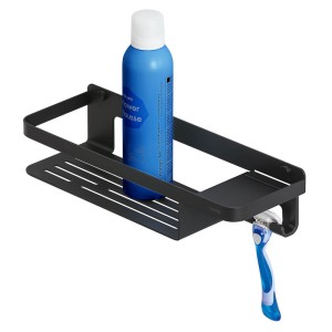 *Tiger Caddy Koszyk prysznicowy z haczykiem 32 cm Czarny