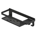 Tiger Caddy Koszyk prysznicowy z haczykiem 32 cm Czarny