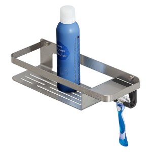 Tiger Caddy Koszyk pryszniowy z haczykiem 32 cm ze Szczotkowanej stali nierdzewnej