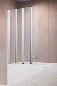 Radaway EOS PNW3 990x1000,  parawan nawannowy, szkło przejrzyste 1205301-101 