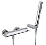 Paffoni STICK bateria natryskowa z zestawem natryskowym SK168DCR