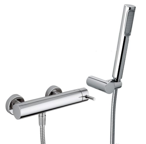 Paffoni STICK bateria natryskowa z zestawem natryskowym SK168DCR 