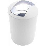*Kosz łazienkowy na śmieci 6L SIMPLY biały Duschy 864-72, 86-009