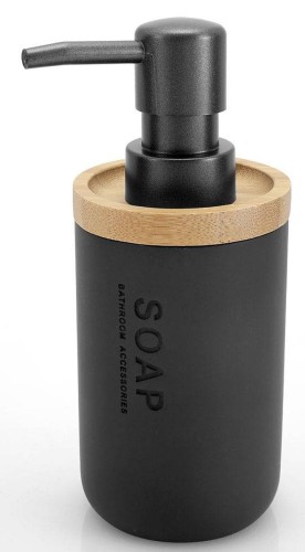 Dozownik NATURE czarny/ bambus Duschy 833-05.jpg