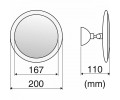 DUSCHY 501-22 Lusterko LED z przyssawką 20cm.jpg