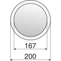 DUSCHY 507-11 Lusterko stojące LED chrom, powiększenie x5.jpg
