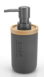 Dozownik NATURE szary/ bambus Duschy 833-09