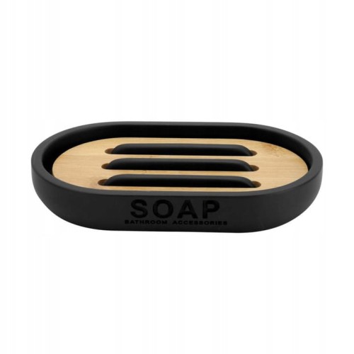 Mydelniczka NATURE czarny/ bambus Duschy 833-07.jpg