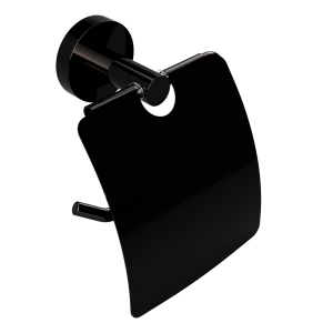 BEMETA HEMATIT: Wieszak na papier toaletowy z klapką 159112012 grafit