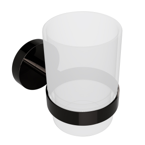 BEMETA HEMATIT Kubek na szczoteczki do zębów grafitowy 159110012