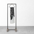 Sealskin Zebra Zasłona prysznicowa 180x200 cm PEVA Czarny / Biały 800150 .jpg