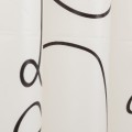 Sealskin Mind Zasłona prysznicowa 180x200 cm PEVA Czarny/ Biały 800146 .jpg