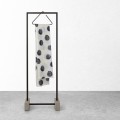 Sealskin Mood Zasłona prysznicowa 180x200 cm PEVA Niebieski / Biały 800145.jpg
