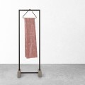 Sealskin Mind Zasłona prysznicowa 180x200 cm PEVA Ciemny róż / Biały 800147.jpg
