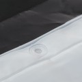 Sealskin Zebra Zasłona prysznicowa 180x200 cm PEVA Czarny / Biały 800150.jpg