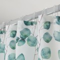 Sealskin Ayra Zasłona prysznicowa 180x200 cm 100% Poliester Zielony / Biały 800143.jpg