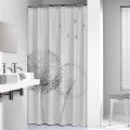 Sealskin Flow Zasłona prysznicowa 180x200 cm 100% Poliester Czarny / Biały 800142.jpg