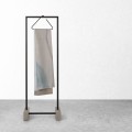 Sealskin Earth Zasłona prysznicowa 180x200 cm 100% Poliester Ciemna zieleń / Biały 800140.jpg