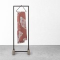 Sealskin Mare Zasłona prysznicowa 180x200 cm 100% Poliester Ciemny Róż / Biały 800138.jpg