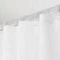 Sealskin Blend Zasłona prysznicowa 180x200 cm 100% Poliester Ciemny róż / Biały 800136