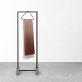 Sealskin Blend Zasłona prysznicowa 180x200 cm 100% Poliester Ciemny róż / Biały 800136