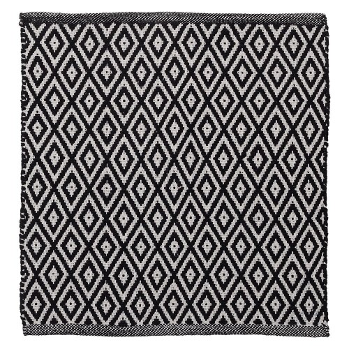 8720553002918_Sealskin Trellis Dywanik Łazienkowy 60x60 cm Bawełna Czarny 800107.jpg