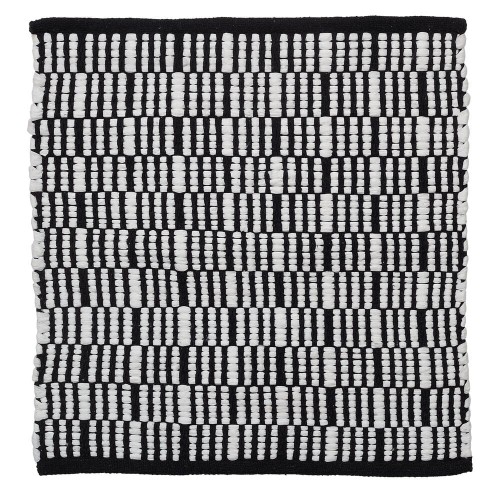 8720553002901_Sealskin Bandra Dywanik Łazienkowy 60x60 cm Bawełna Czarny 800106 .jpg