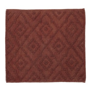 Sealskin Aztec Dywanik Łazienkowy 60x60 cm Bawełna Ciemny róż 800100