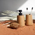 8720553000587_Sealskin Earth Zestaw: dozownik na mydło 150 ml i kubek na szczoteczkę Dąb 800031.jpg