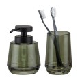 8720553000792_Sealskin Mood Zestaw: dozownik na mydło 380 ml i kubek na szczoteczkę Zielony 800052.jpg