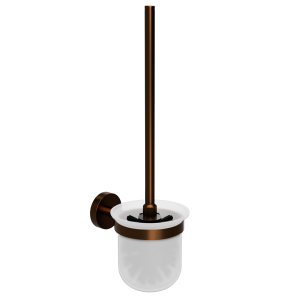 BEMETA AMBER Szczotka do wc, wykończenie czarne szczotkowane 155113017