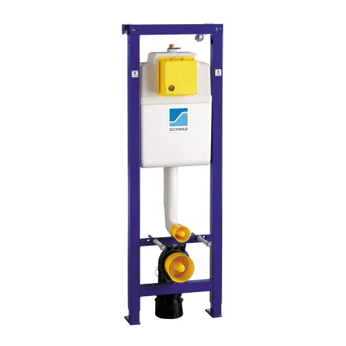 SCHWAB Duplo WC 380 Wąski stelaż podtynkowy 38 cm