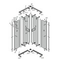 Radaway Profil U chrom 001-103190001 do kabin Premium Plus.jpg