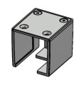 Radaway IDEA Klamra pod szybę Lewa chrom 004-006005001.jpg