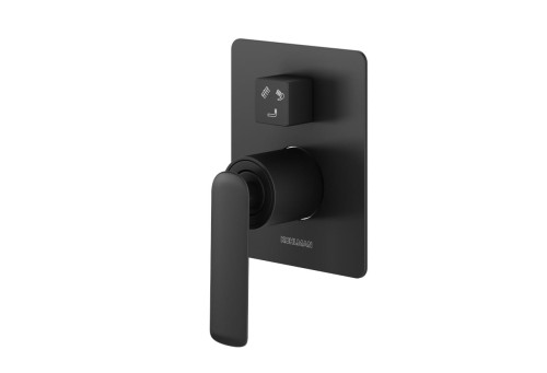 Kohlman EXPERIENCE BLACK QW211EB Podtynkowa bateria wannowo-prysznicowa z trzema wyjściami (id: 58829)
.jpg