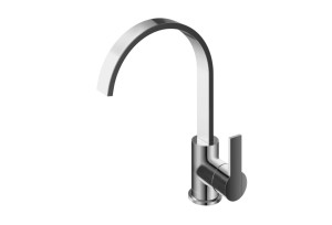 Kohlman GIXS QB150G 1-otworowa bateria umywalkowa z obrotową wylewką