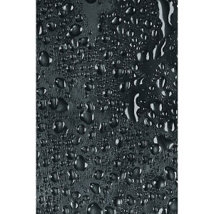 *Duschy 627-87 WATER BLACK zasłona prysznicowa 180x200cm
