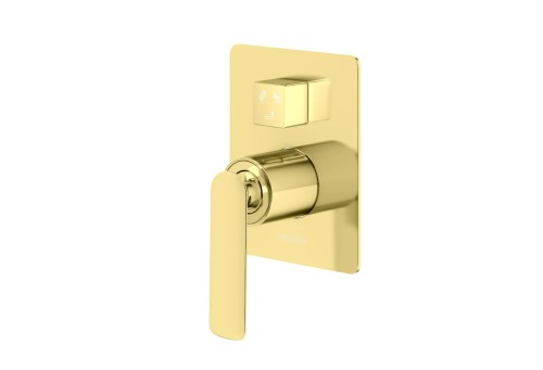 Kohlman EXPERIENCE GOLD QW211EGD Podtynkowa bateria wannowo-prysznicowa z trzema wyjściami (id: 58858)
.jpg