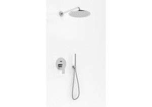Kohlman PROXIMA QW210PR30 zestaw prysznicowy z deszczownicą 30cm i słuchawką